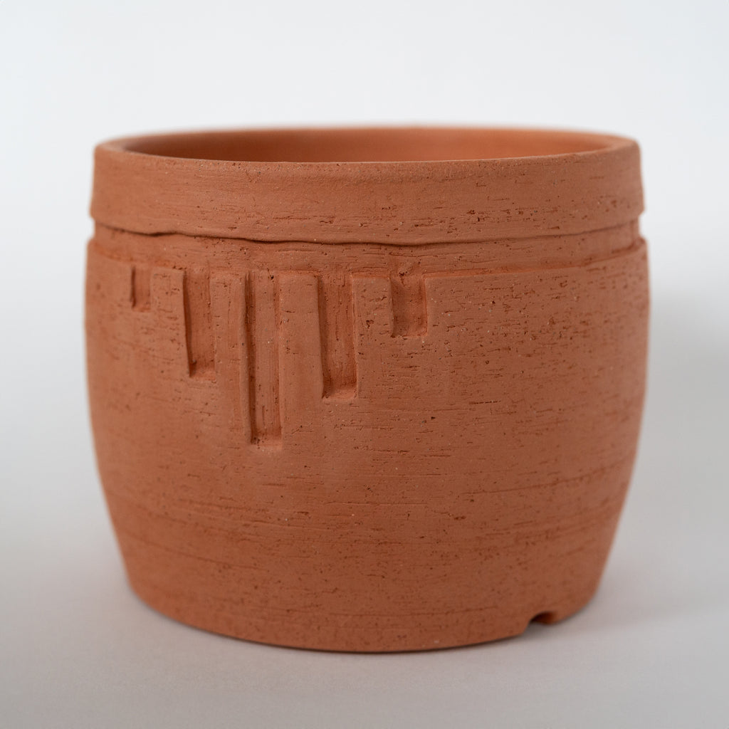 Carved planter
